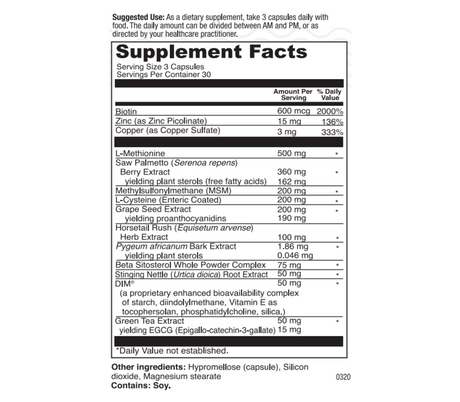 RejuvaTress Supplement Info